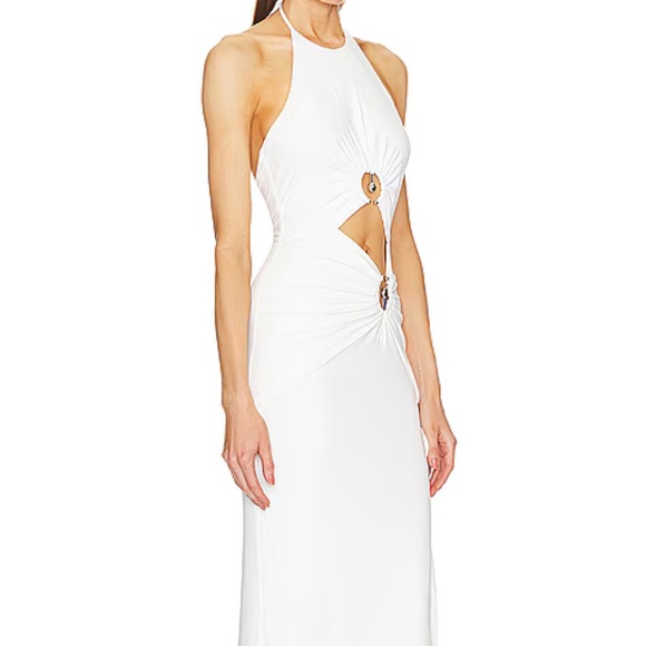 Neve Maxi Dress in Orchid White - Picture 2 of 6